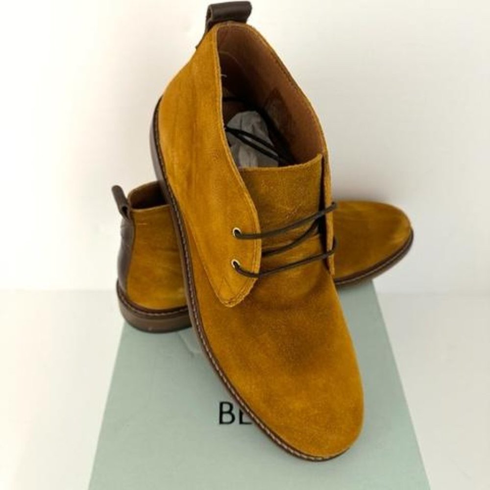 Shoe The Bear Phoenix Chukka Boot (Men)10 US / 43 EU, TAN SUEDE New In Box